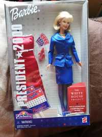 Oryginalna Barbie kolekcjonerska unikat z 2000 r. Prezydent