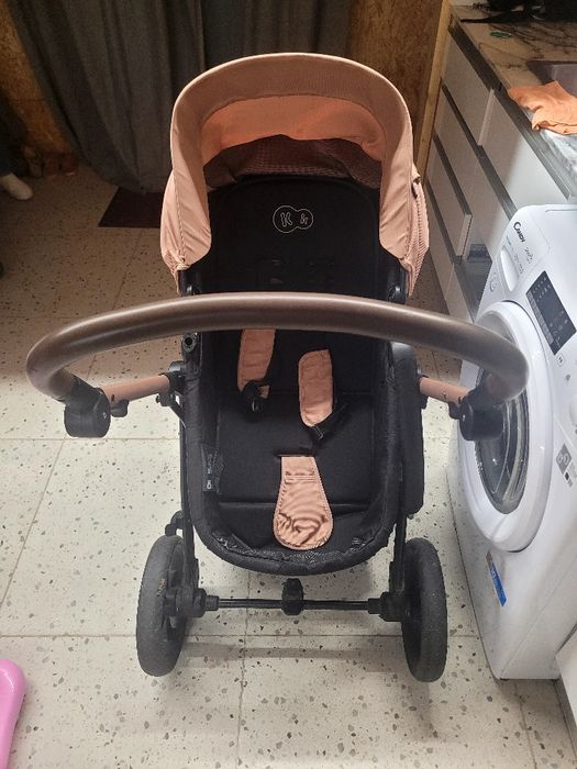 Carrinho de Bebé Multifuncional KINDERKRAFT 3 Em 1 Moov 2 Air (Bege)