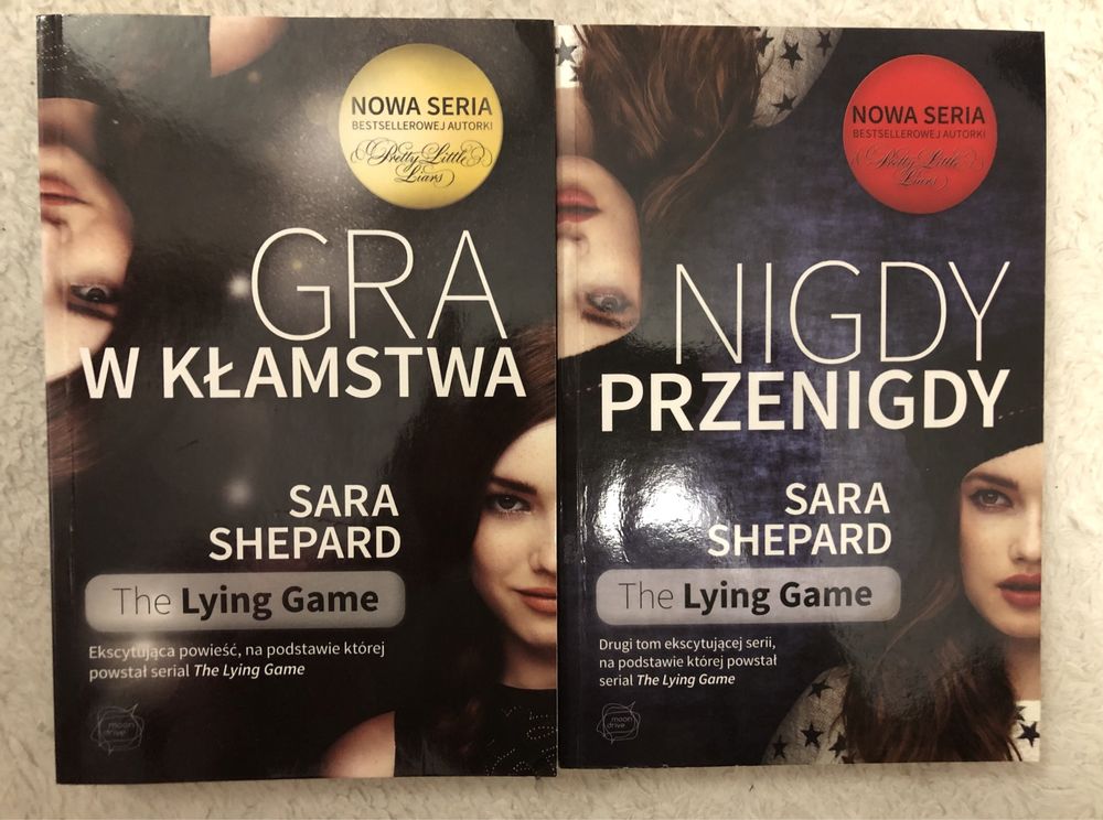 „Gra w kłamstwa”, „Nigdy przenigdy” Sara Shepard