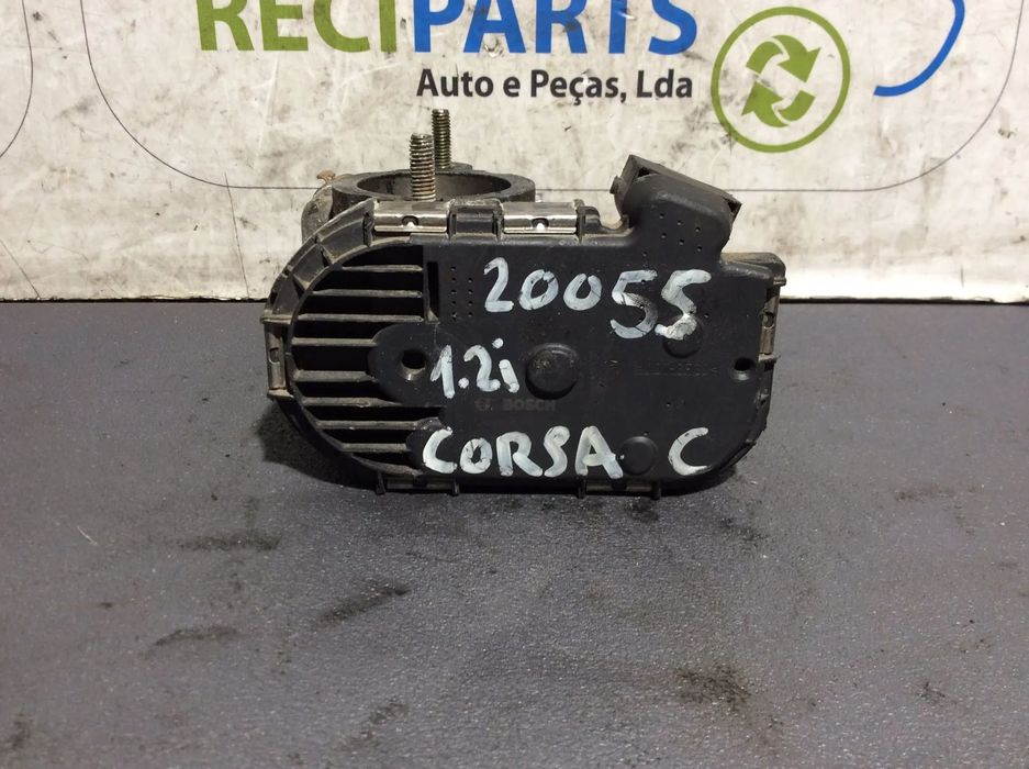 Borboleta da admissão Opel Corsa C 1.2 i