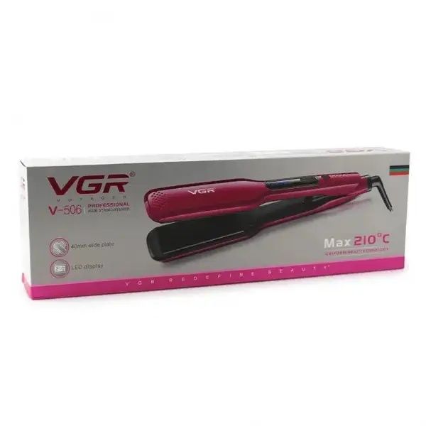 Плойка для волос VGR-V 506, выпрямитель для укладки и выпрямления 7900