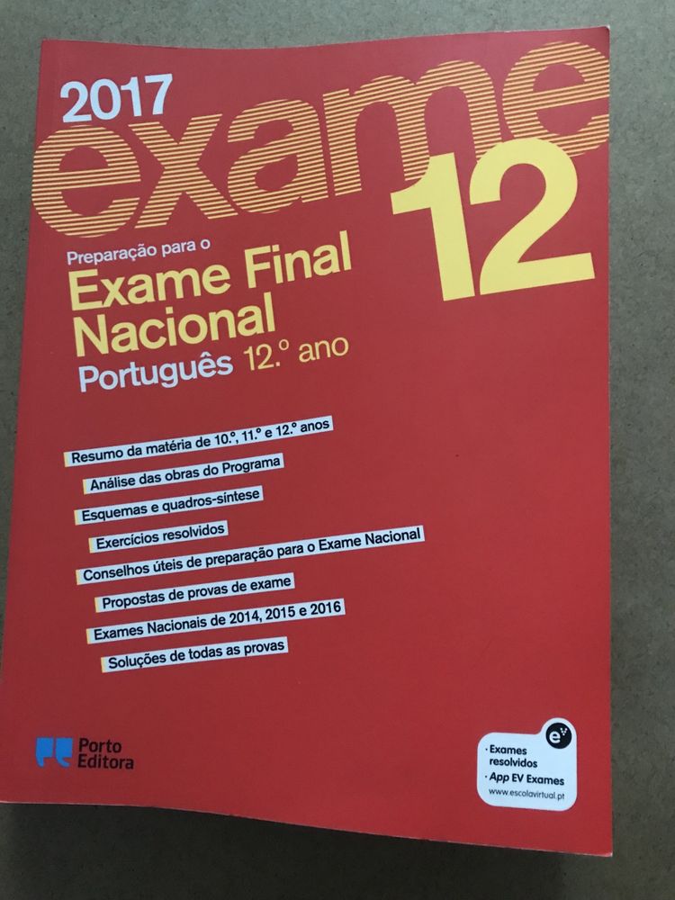 Exame final português 12 ano
