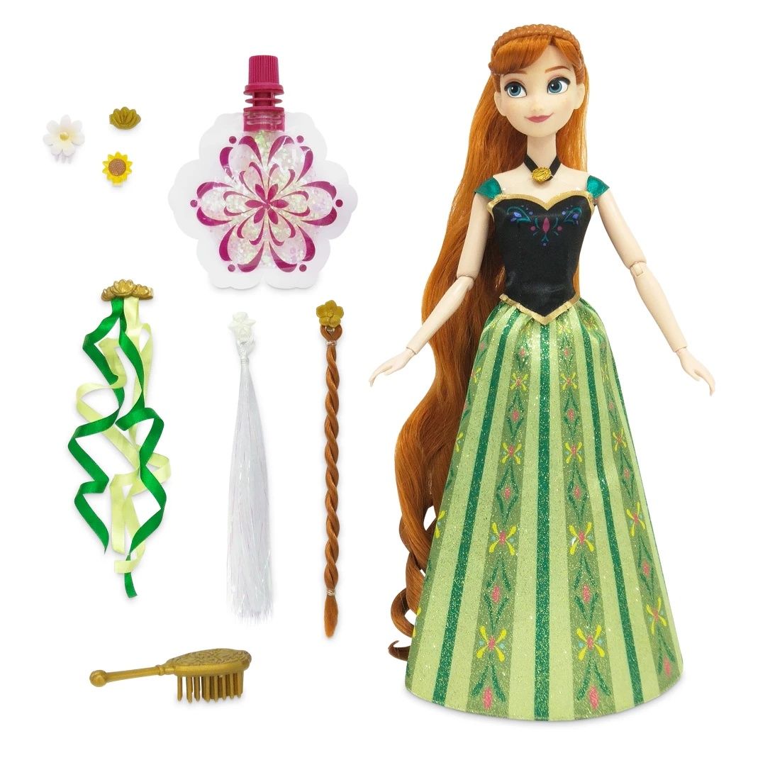 Кукла принцесса Анна с аксессуарами для волос