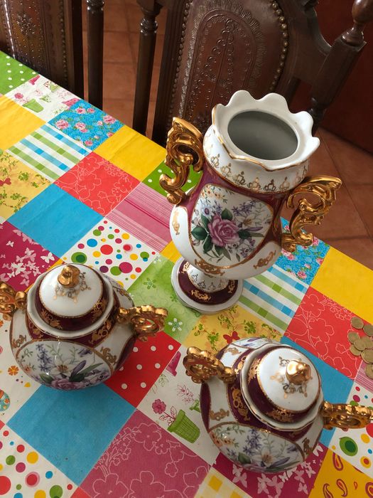 Conjuntos de peças de porcelana