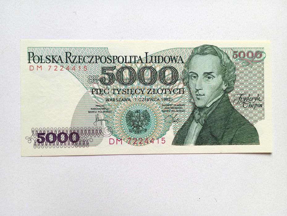 5000 zł 1982   -  DM  -   st. 2+