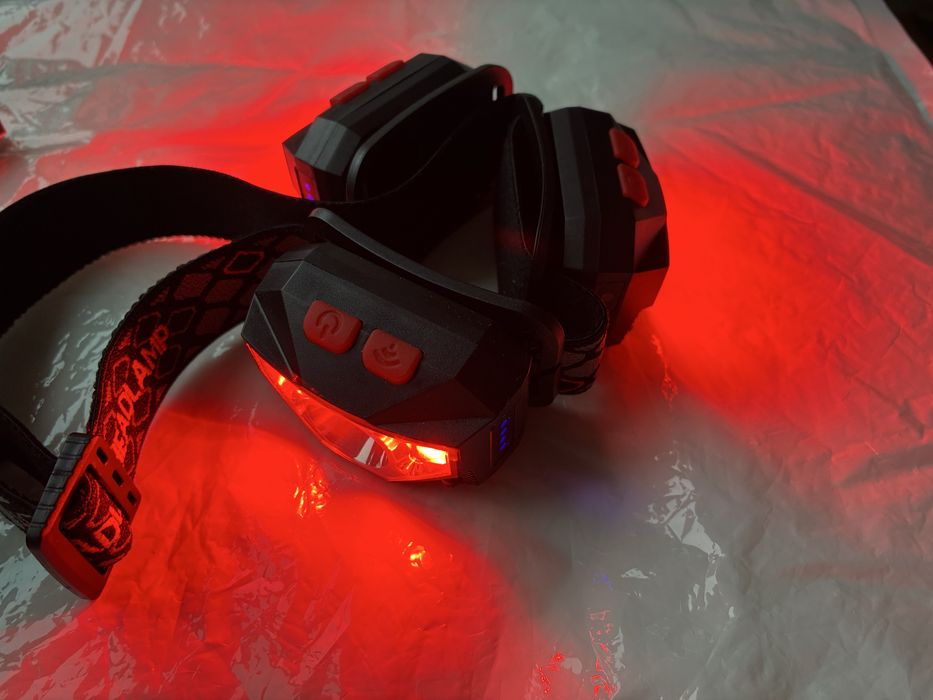 Фонарик ліхтарик червоне світло