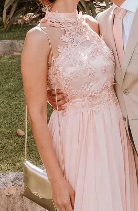 Vestido de Gala Rosa