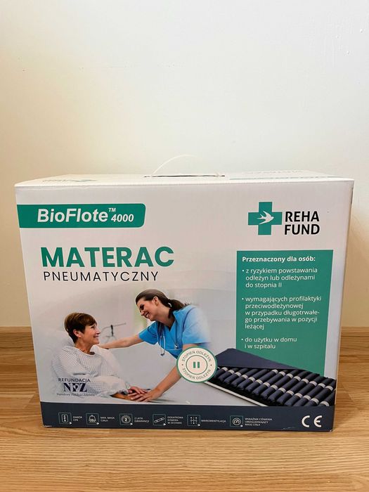 Materac pneumatyczny przeciwodleżynowy BioFlote 4000 Reha Fund