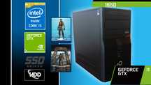 Komputer do gier | i5-7400 | GTX 1650 | 16GB | SSD + HDD |