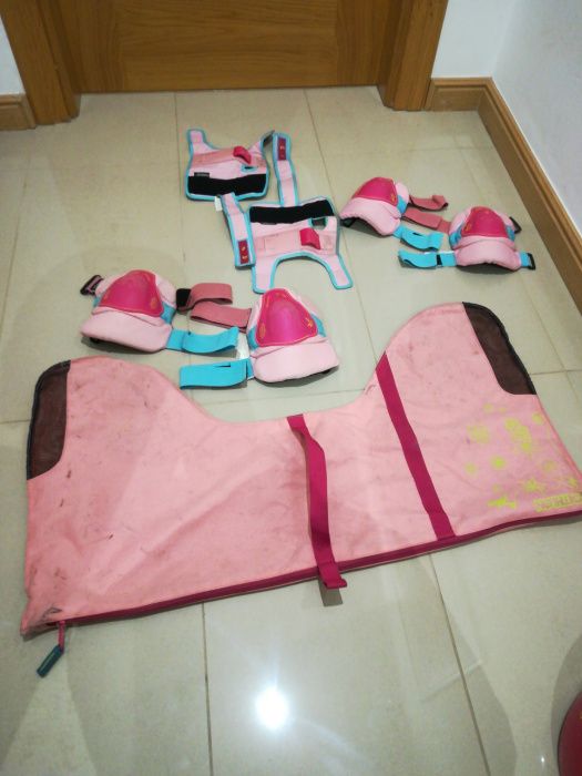 Conjunto patins Menina