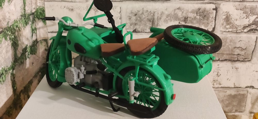 Model motocykla DNEPR M72 druk 3d
