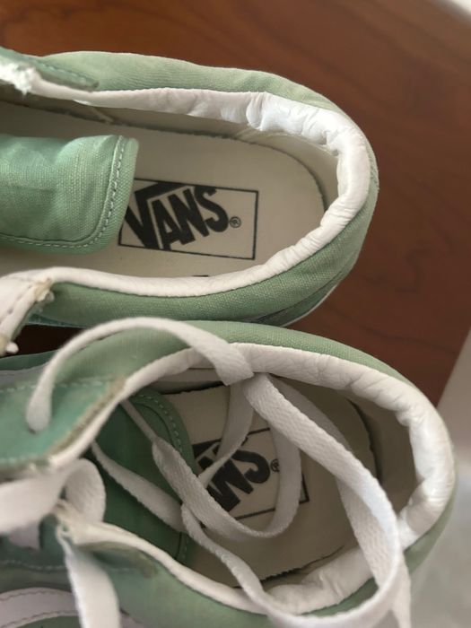 Ténis Vans 36 verde agua