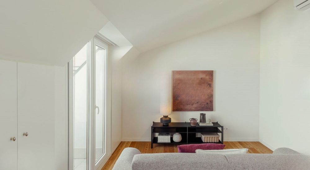 Apartamento NOVO T1 Campo Ourique - último andar 5 terraços