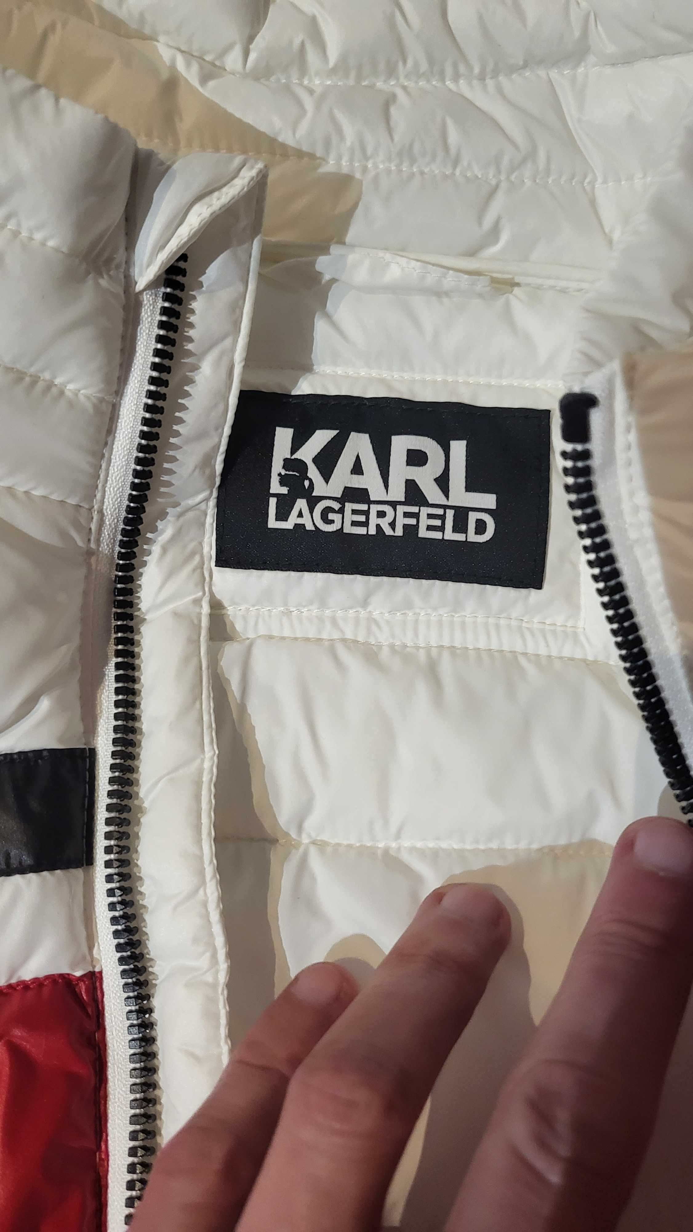 Nowa oryginalna męska kurtka przejściowa Karl lagerfeld rozmiar 50