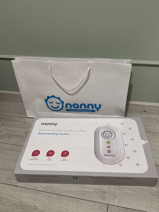 Praktycznie nowy monitor oddechu NANNY BM-02