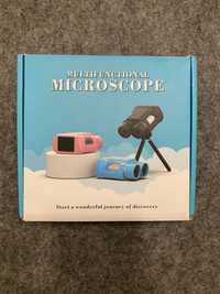 Mikroskop dla dzieci i teleskop z podwójnym obiektywem