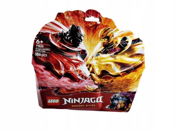 Zestaw klocków LEGO Ninjago Smocze Spinjitzu- zestaw bitewny 71826