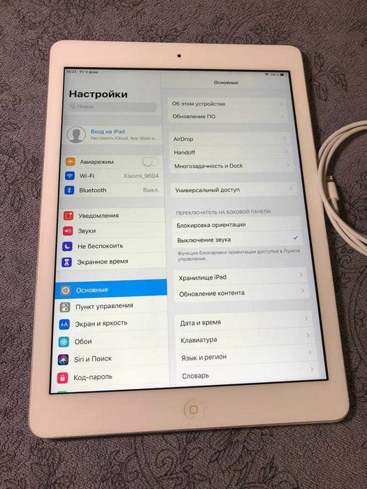 Оригинал Планшет Apple Ipad 5