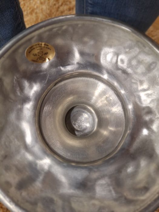 Taça decorativa em estanho