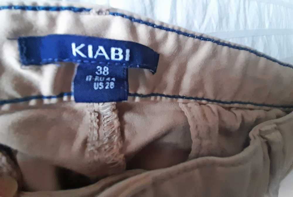 Calças Chino Castanho Claro Homem 38