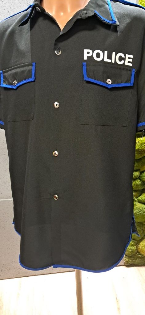 Strój przebranie kostium policjant