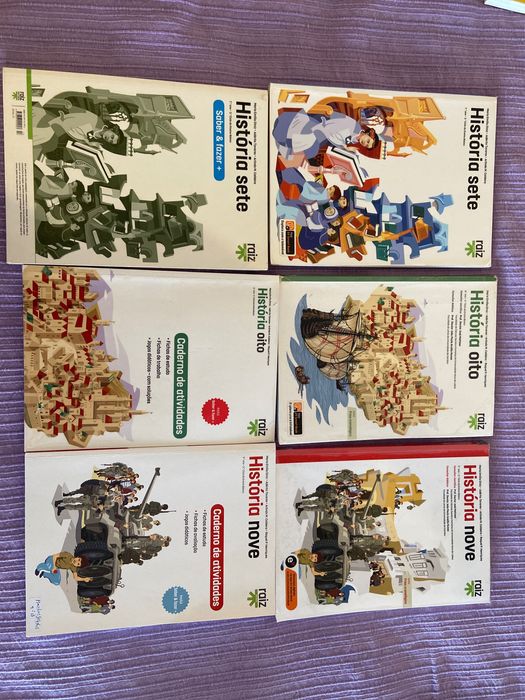 Historia 7 / 8 / 9 manual e caderno atividades