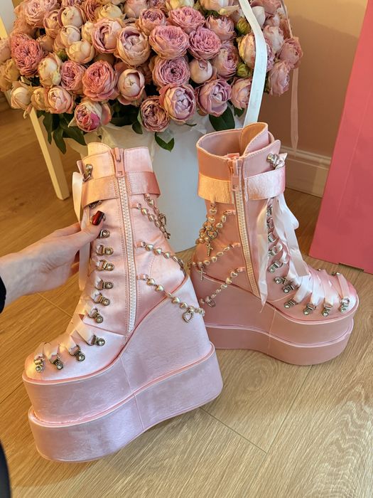 Ботинки Dollskill Sugar Thrillz туфли сапоги на платформе y2k new rock