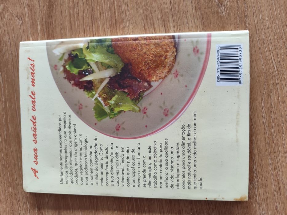 Livro Receitas saudáveis viva melhor