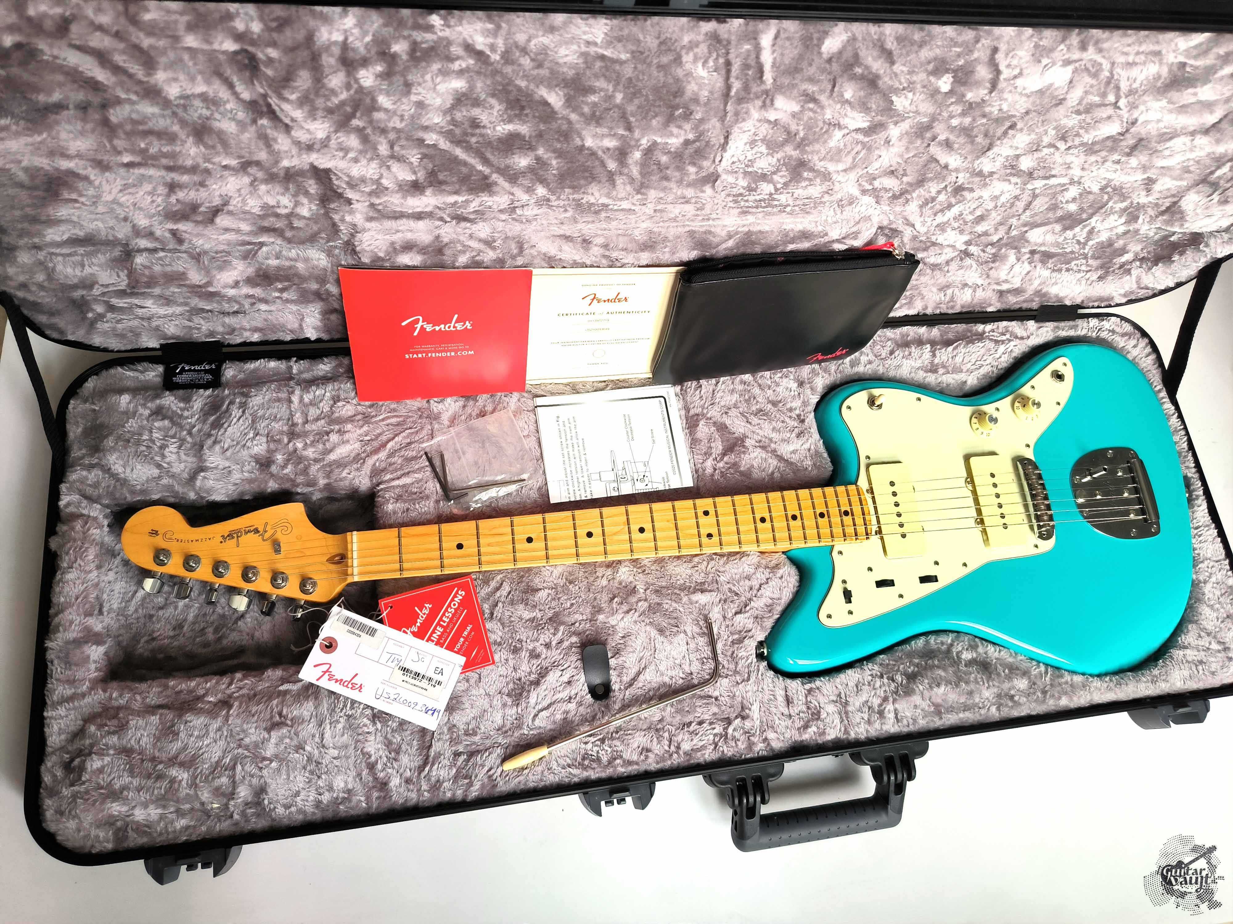 Fender® American Professional II Jazzmaster® '2021 Miami Blue (mint)