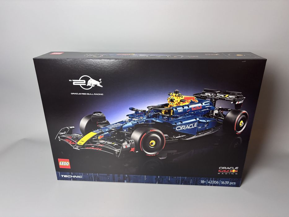 Klocki Lego Technic 42206 Formuła Bolid F1 Red Bull Verstappen