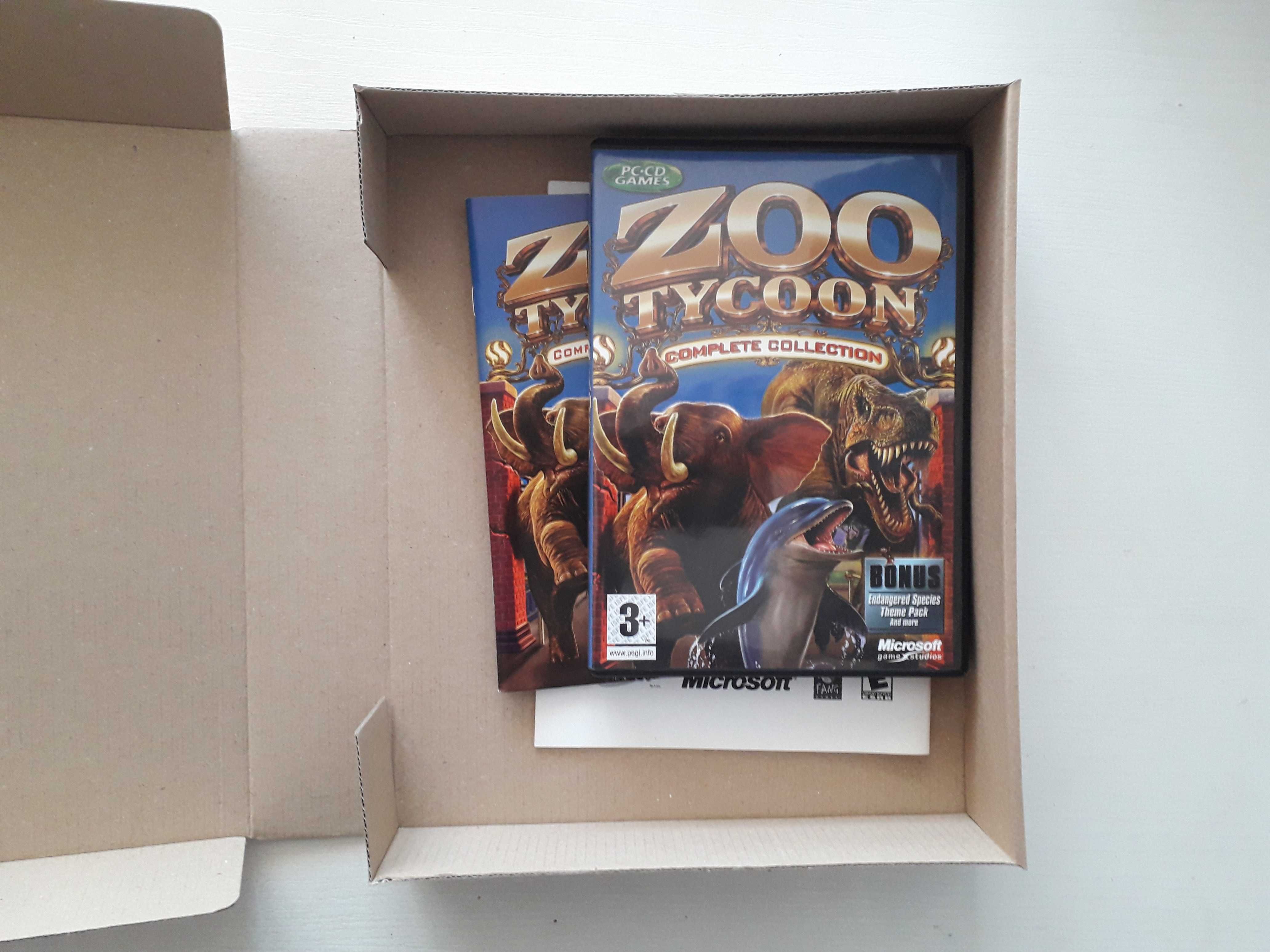 Gra Zoo Tycoon Pełna kolekcja box