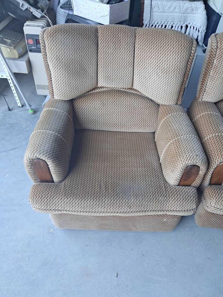 Conjunto sofás, com cama
