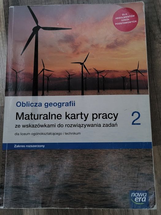 Oblicza geografii, Maturalne karty pracy zakres rozszerzony klasa 2