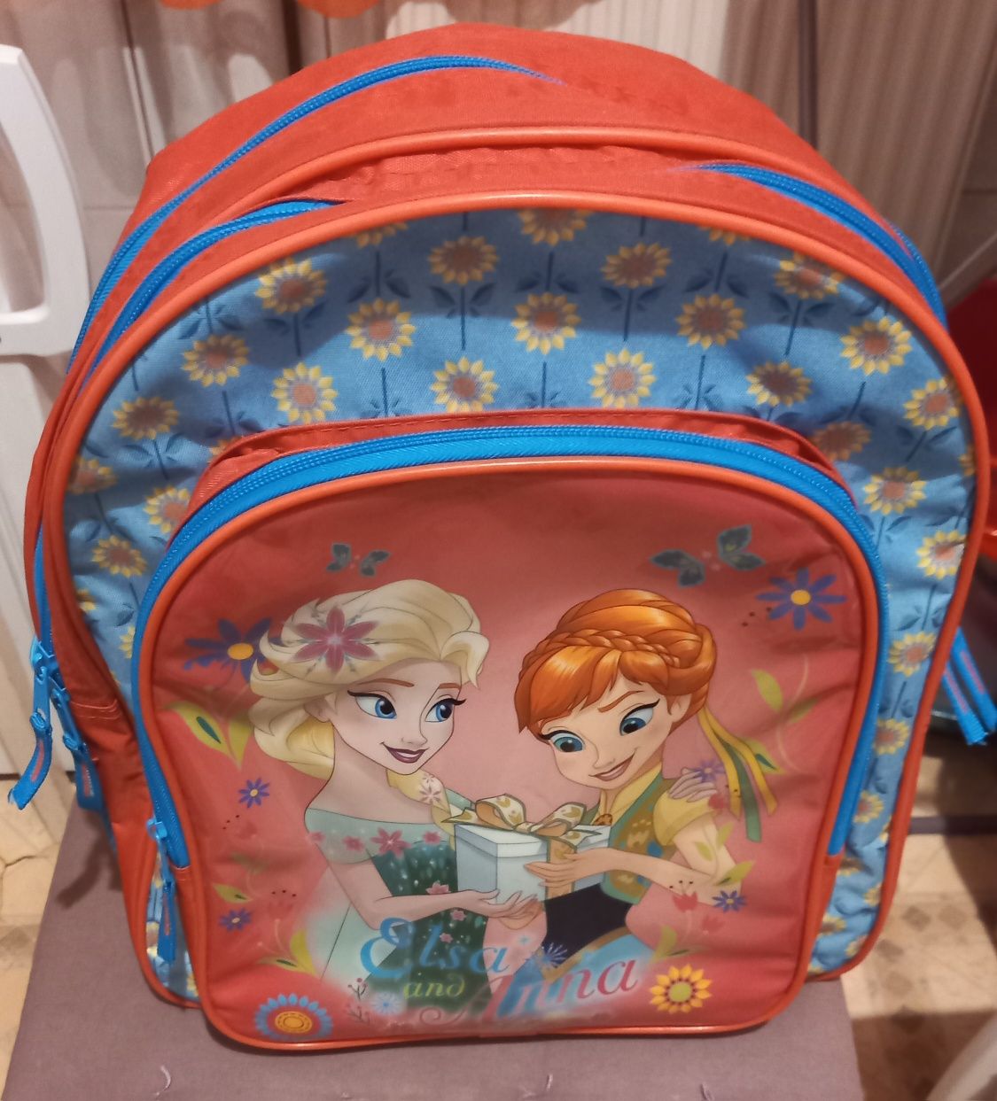 Plecak 3- komorowy z Elsa I Anna
