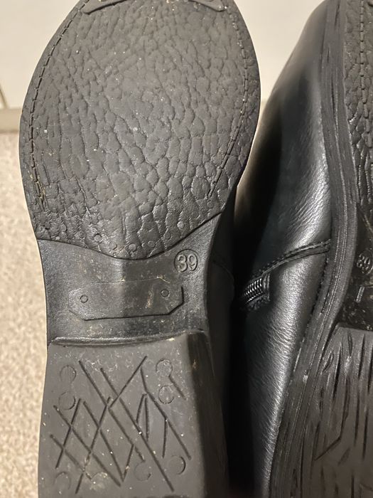 Демисезонные осенние ботинки сапоги в ковбойском стиле 38 / 39 р.