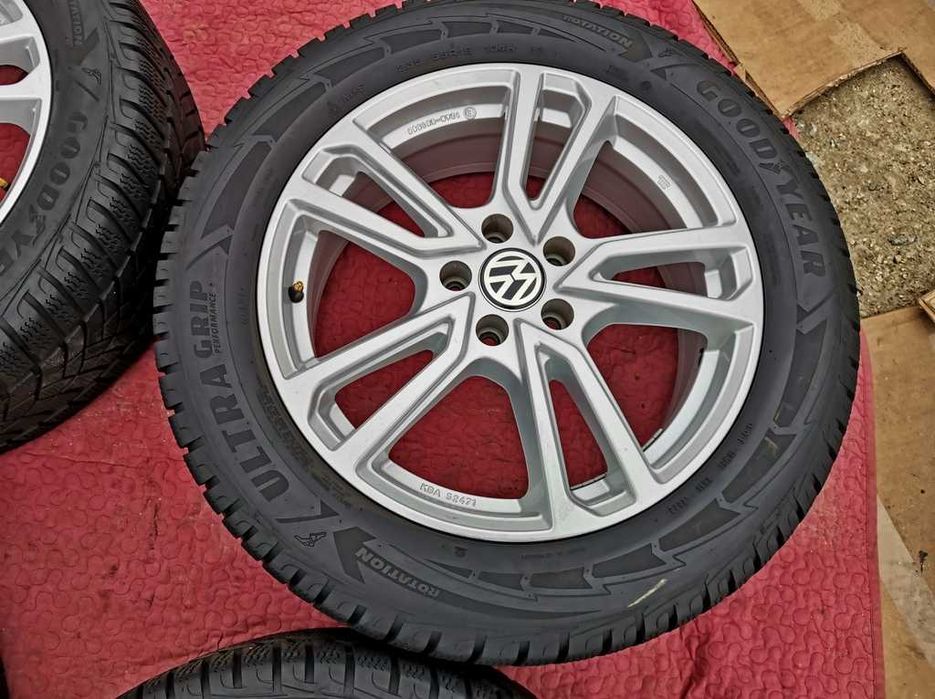 KOŁA zima 18' VW Tiguan SKODA Kodiaq ET45 - 5x112 - 235/55/18 Goodyear