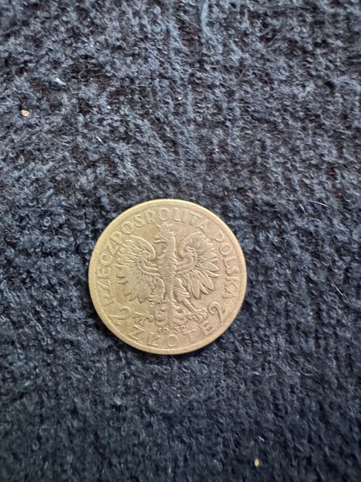 Monety 2 zł Głowa Kobiety