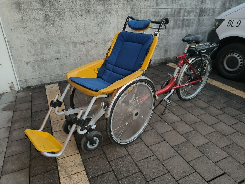 Unikalny rower elektryczny z wózkiem inwalidzkim sprawdź