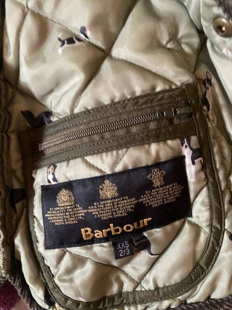 Курточка на малыша Barbour оригинал в идеальном состоянии