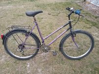 Rower damka koła 26 przeżutki Shimano stan dobry