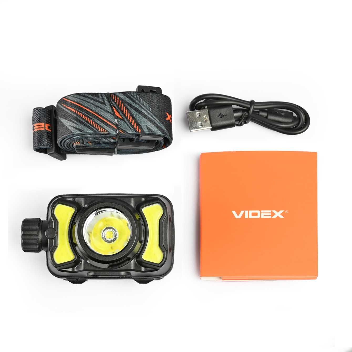 700Lm якісний VIDEX VLF-H147 акумуляторний ліхтарик на голову; В похід
