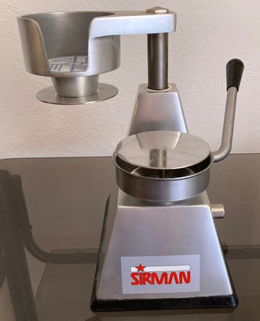 Sirman HF 100 - máquina de hambúrgueres manual