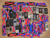 Stare telefony komórkowe kolekcja zestaw złom odzysk elektronika Nokia