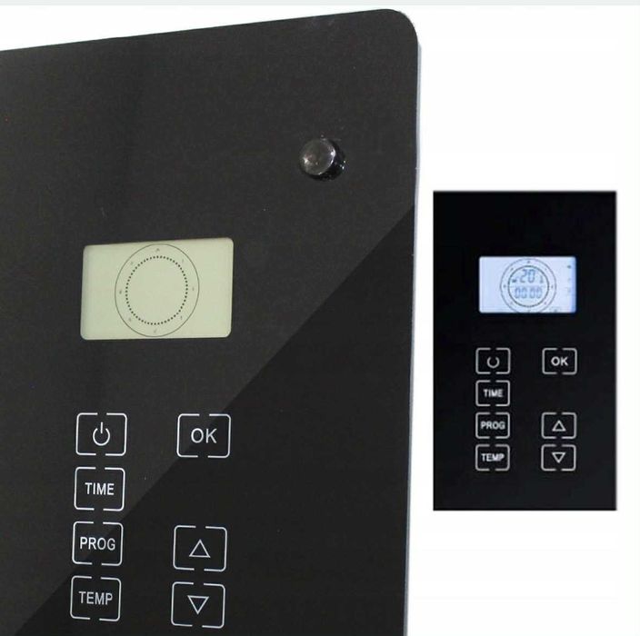 GRZEJNIK Heltes ELEKTRYCZNY+termostat Lcd grzejnik do domów 3 programy