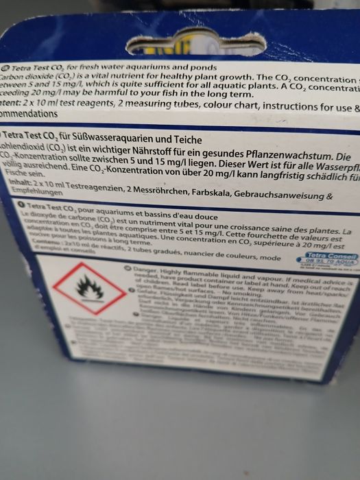 Tetra test Co2 akwarystyka
