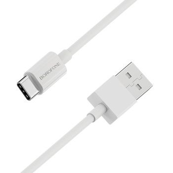 Borofone Kabel BX22 Bloom - USB na Typ C - 3A 1 metr biały