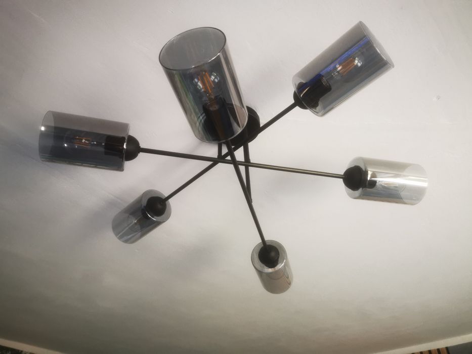 Szklana Lampa sufitowa