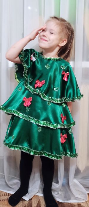 Костюм ёлочки 3-4 года