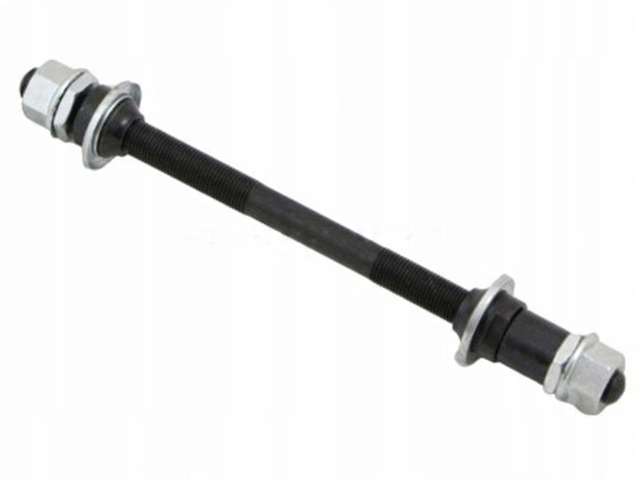 Oś tylnej piasty 9,5mm 3/8" 175mm wolnobieg konusy ośka tył rowerowa