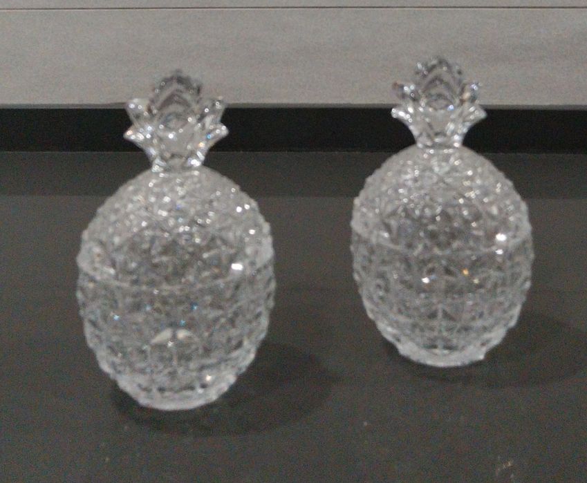 Peças em vidro e cristal